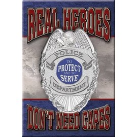 Rocket Fizz Lancaster's Magnet: Real Heroes - Police