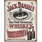 Novelty  Metal Tin Sign 12.5"Wx16"H Jack Daniels - Sippin Whiskey Novelty Tin Sign