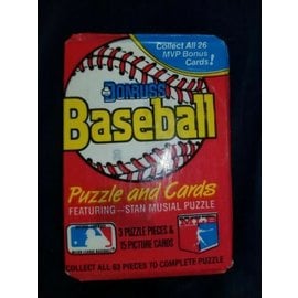 Collectible Cards Leaf Donruss Baseball 36 Count Puzzle & Cards 1988