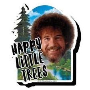 Rocket Fizz Lancaster's Bob Ross Trees Funky Chunky Magnet