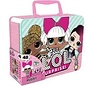 Rocket Fizz Lancaster's LOL Surprise Dolls Puzzle in 3d Tin Suitcase Lunchbox