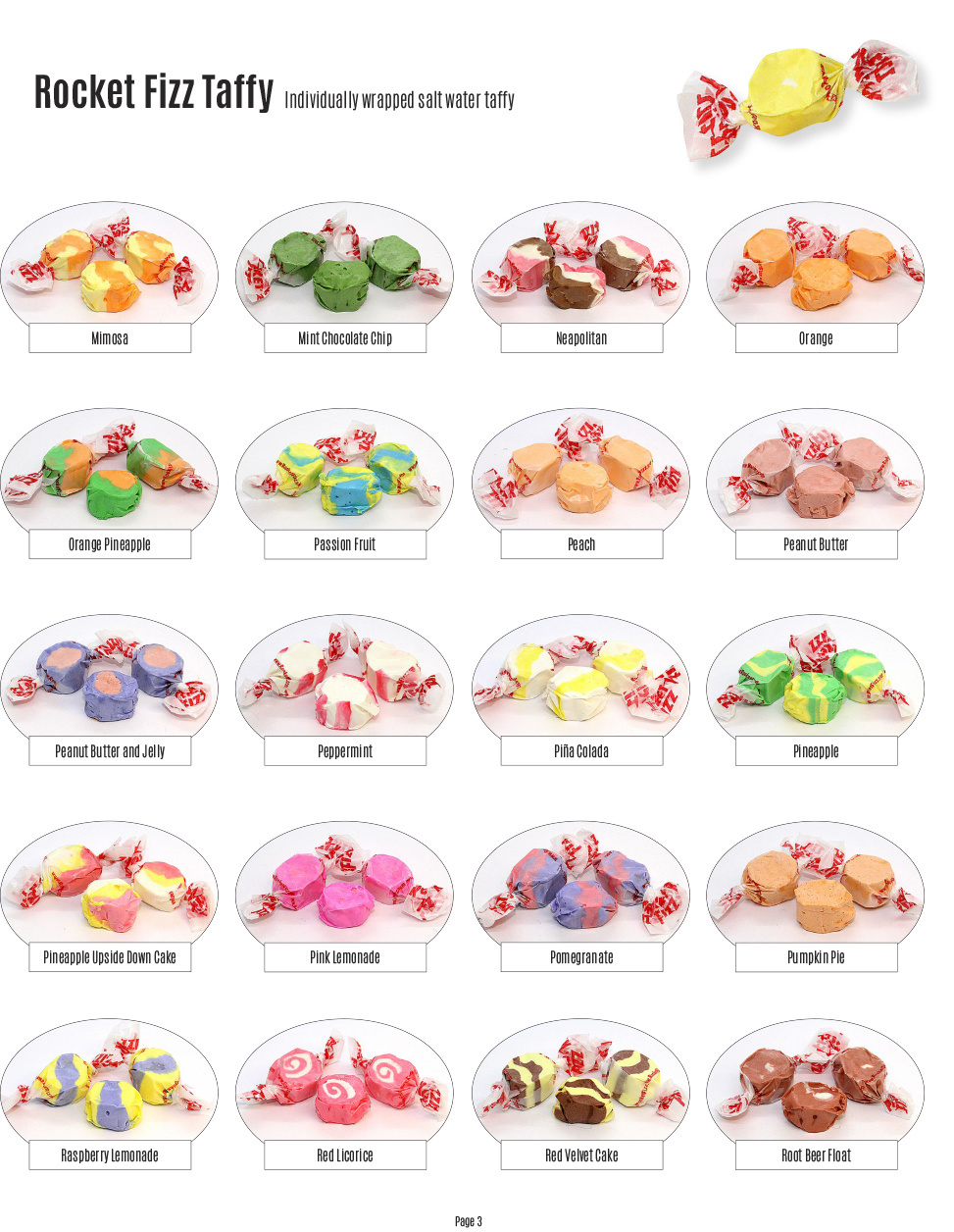 Taffy (2 Large Bags) Rocket Fizz Lancaster