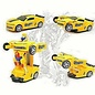 Toys of Rocket Fizz Lancaster ROBOT RACES CAR 2-in-1 Battery Operated Transformer w/ Light & Voice763236580691