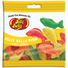 Jelly Belly Candy Company Jelly Belly Peg Bag Fish Chewy Candy 2.8oz