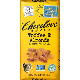 Rocket Fizz Lancaster's Xoxo Toffee/Almond Milk Chocolate Bar