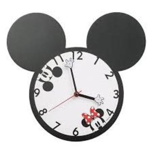 Rocket Fizz Lancaster's Disney Mickey & Minnie Mouse Shaped Deco Wall Clock