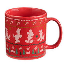 Rocket Fizz Lancaster's Disney Mickey Mouse Ugly Sweater 20 oz. Ceramic Mug