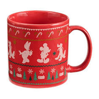 Rocket Fizz Lancaster's Disney Mickey Mouse Ugly Sweater 20 oz. Ceramic Mug