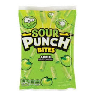 Sour Punch Bites Apple Peg Bag