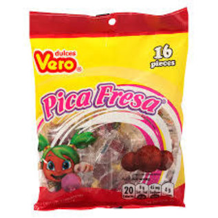 www.RocketFizzLancasterCA.com Pica Fresa  Strawberry