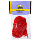 Nassau Candy PDC Clear Window Bag Licorice Laces Strawberry Peg Bag