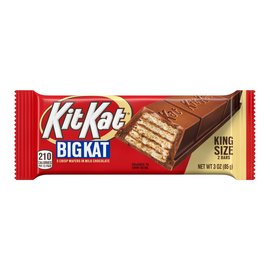 KIT KAT BIG KAT King Size Candy Bar, Milk Chocolate Covered Crisp Wafer