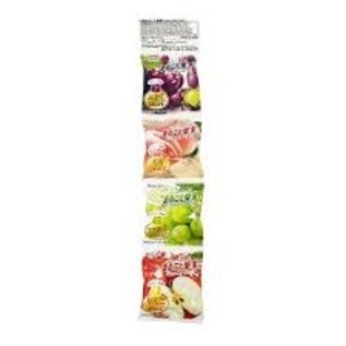 Rocket Fizz Lancaster's Kasugai Gummy Candy Fruit Assortment Mini 4 Pack 3.52oz