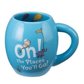 Rocket Fizz Lancaster's Dr. Seuss ''Oh the Places'' 18 oz. Oval Ceramic Mug
