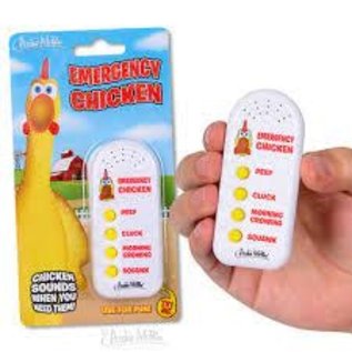 Toys Emergency Chicken - 4 Different Sounds - peep, cluck, morning crow and squawk