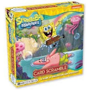 NMR Distribution SpongeBob Squarepants Card Scramble Board Game