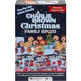 NMR Distribution Charlie Brown Christmas Family Bingo