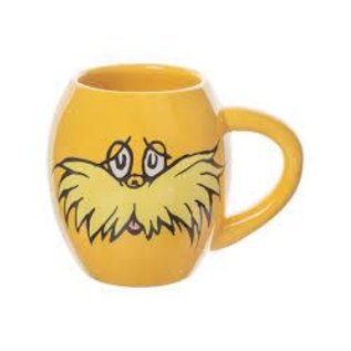 Vandor Dr. Seuss The Lorax I Speak For The Trees 18 oz. Oval Ceramic Mug