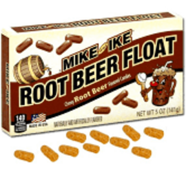 Rocket Fizz Lancaster's Mike and Ike Root Beer Float American Chewy Candy 5 OZ