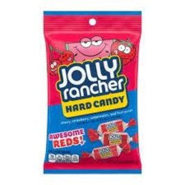 Rocket Fizz Lancaster's Jolly Rancher Hard Candy Assorted Flavors Peg Bag