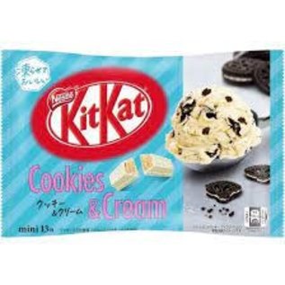 Asian Food Grocer Kit Kat - Cookies and Cream Ice Cream Flavor