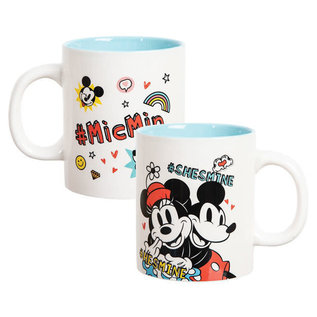 Rocket Fizz Lancaster's DISNEY MICKEY & MINNIE 16 OZ. CERAMIC MUG