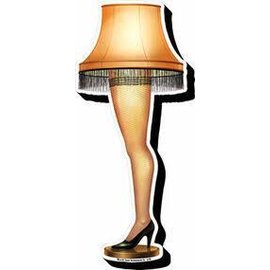 Rocket Fizz Lancaster's A Chistmas Story Leg Lamp Funky Chunky Magnet