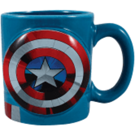 Rocket Fizz Lancaster's Marvel Captain America 20oz. Sculpted Mug