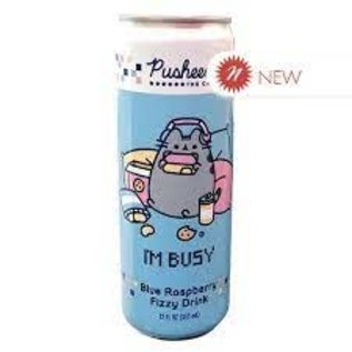 Soda at Rocket Fizz Lancaster PUSHEEN BLUE RASPBERRY FIZZY DRINK 12 OZ CAN