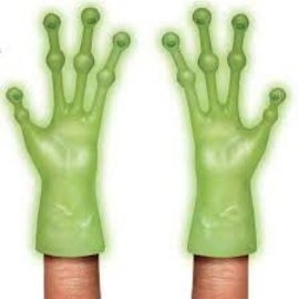 Rocket Fizz Lancaster's Finger Puppet -Alien Hand