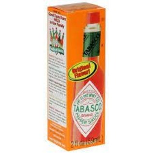 TABASCO Tabasco Pepper Sauce, Original Flavor, 2-Ounce Bottles