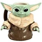 Rocket Fizz Lancaster's STAR WARS Mandalorian The Child Baby Yoda Grogu Sculptured Ceramic Mug New W/Box