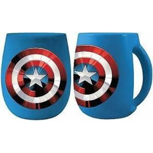 Rocket Fizz Lancaster's Marvel: The Avengers: Captain America Contoured Handle Mug