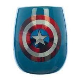 Rocket Fizz Lancaster's Marvel: The Avengers: Captain America Contoured Handle Mug