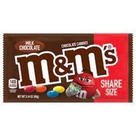 MARS Wrigley M&M’s Milk Chocolate Share Size 3.14oz