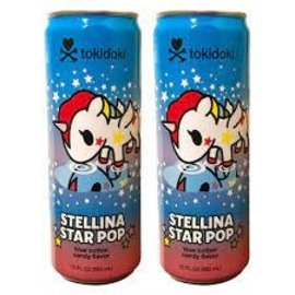 Soda at Rocket Fizz Lancaster Tokidoki Stellina Star Pop Drink Blue Cotton Candy Flavor