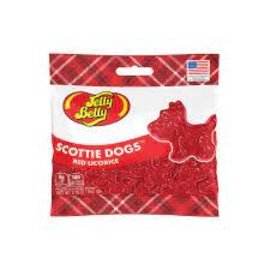 Jelly Belly Candy Company Scottie Dogs Red Licorice 2.75 oz