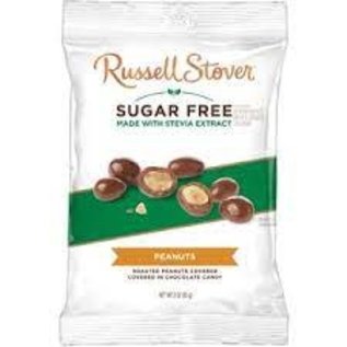 Rocket Fizz Lancaster's Russell Stover Sugar Free Chocolate Candy Covered Peanuts with Stevia, 3.6 OZ Ingredients
