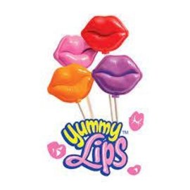 Rocket Fizz Lancaster's Valentine Yummy Lix Gourmet Yummy Lips Lollipops,