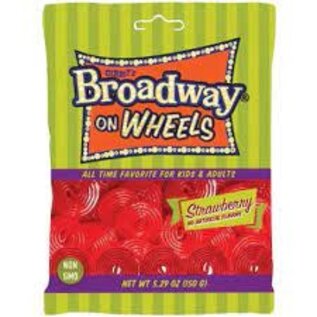 Rocket Fizz Lancaster's Broadway On Wheels Peg Bag Strawberry