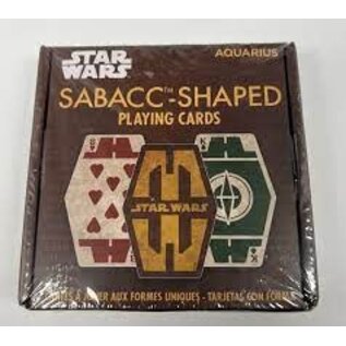 NMR Distribution Aquarius Star Wars Sabacc-Shaped Deck of Playing Cards For Poker