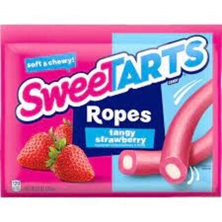 Nestle USA (Sunmark) Sweetarts Soft & Chewy Ropes Candy, Tangy Strawberry 9oz