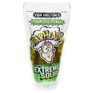Van Holten's Pickles x WarHeads Jumbo Pickle-In-A-Pouch (Extreme Sour