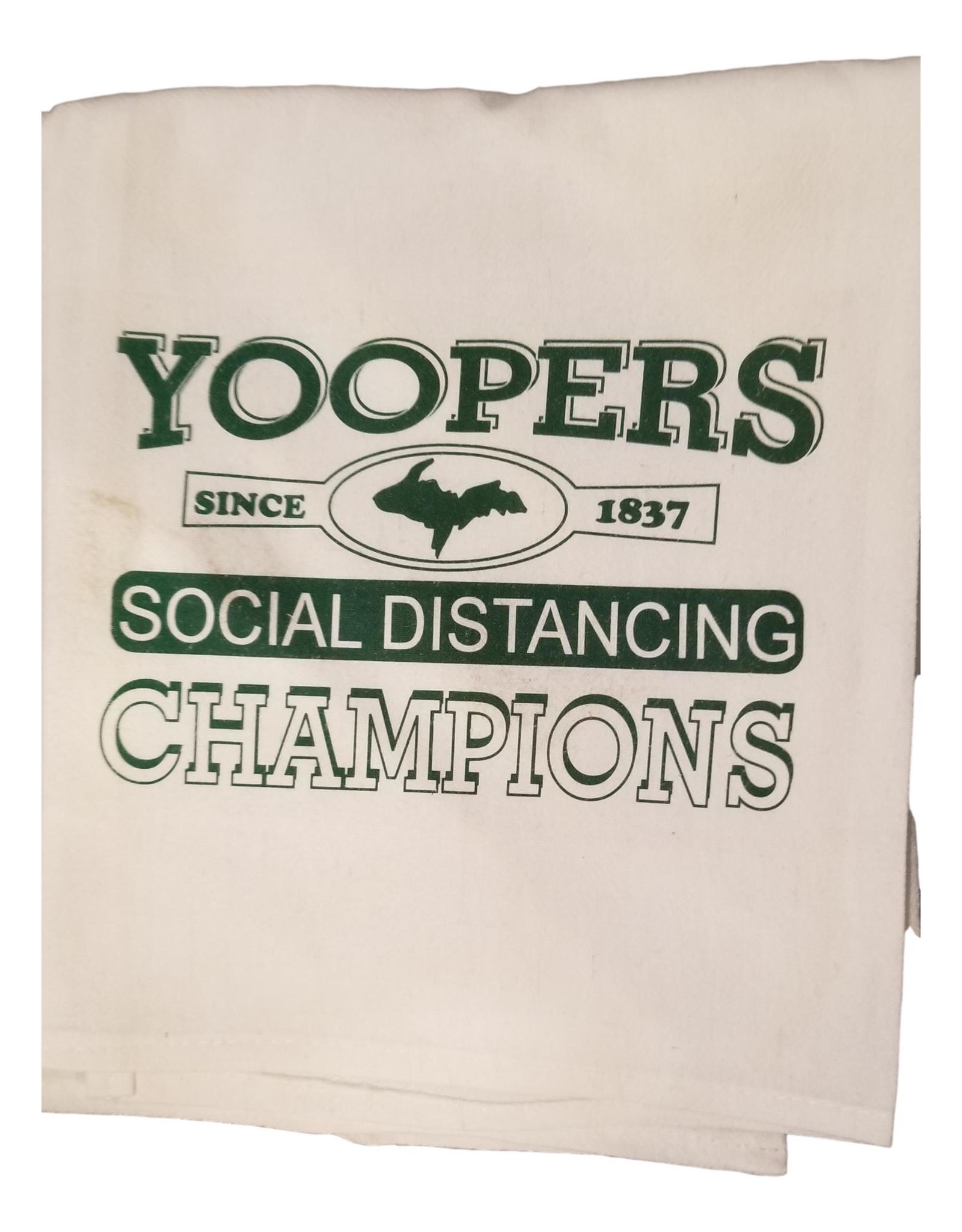 MONKEY BUSINESS Yooper - Social Distancing Champs Towel