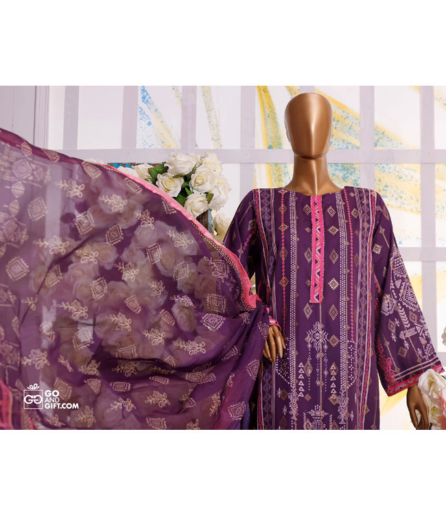 Bin Saeed Bin Saeed 3 Piece Jacquard JP-0006