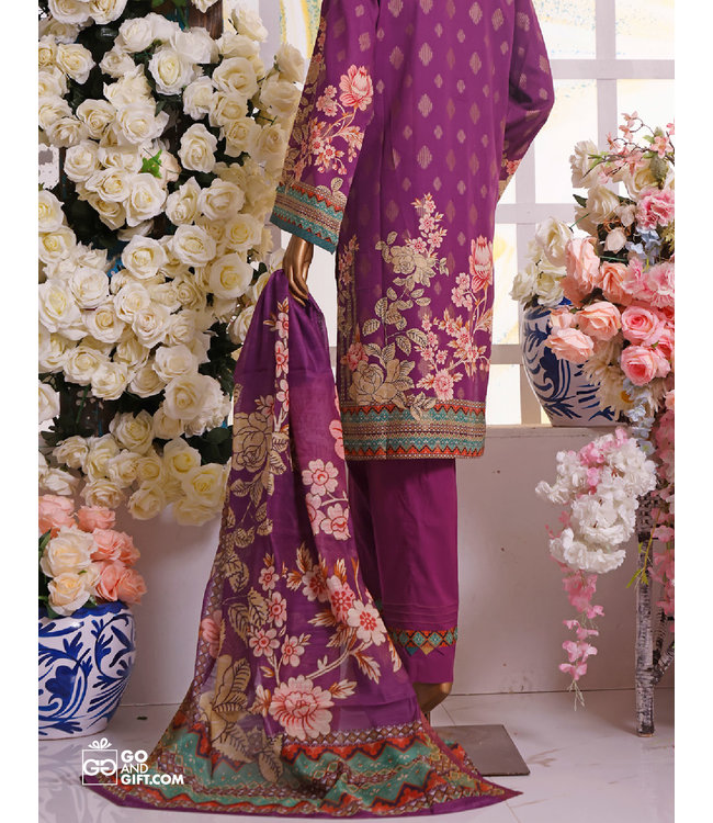 Bin Saeed Bin Saeed 3 Piece Jacquard JP-0007