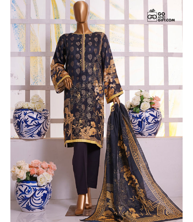 Bin Saeed Bin Saeed 3 Piece Jacquard JP-0008