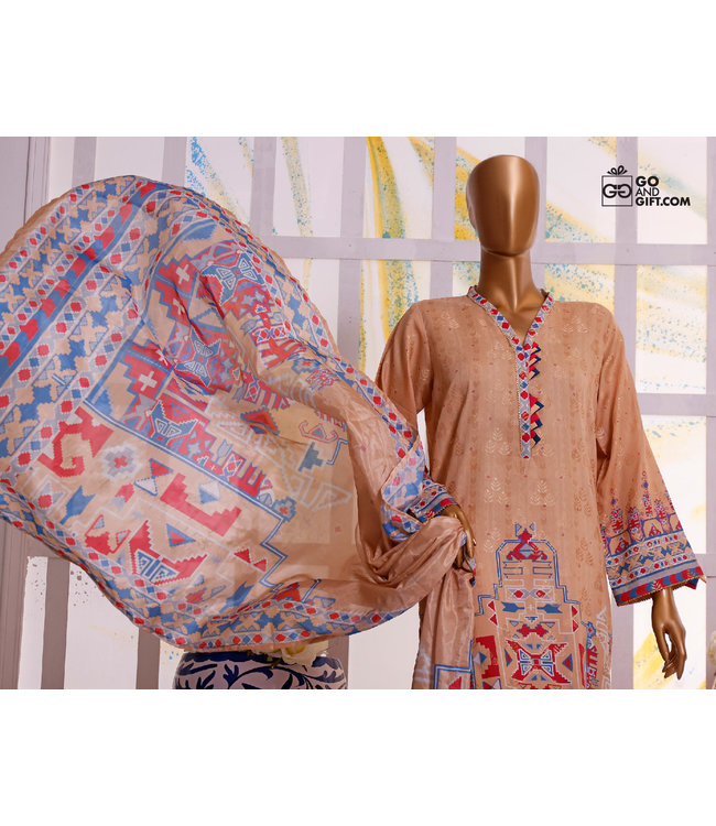 Bin Saeed Bin Saeed 3 Piece Jacquard JP-0016