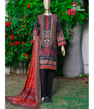 Bin Saeed Bin Saeed Linen Suit V4-211205