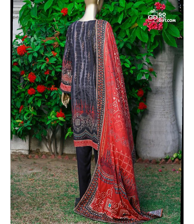 Bin Saeed Bin Saeed Linen Suit V4-211205